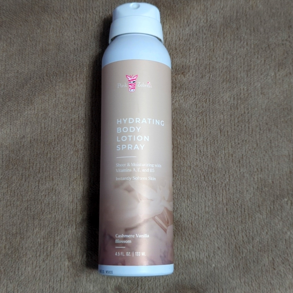 Pink Zebra Cashmere Vanilla Blossom Body Lotion Spray